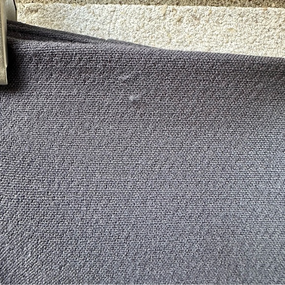 LOFT Dove Grey Ruffle Stretch Lined Pencil Skirt - Picture 12 of 12